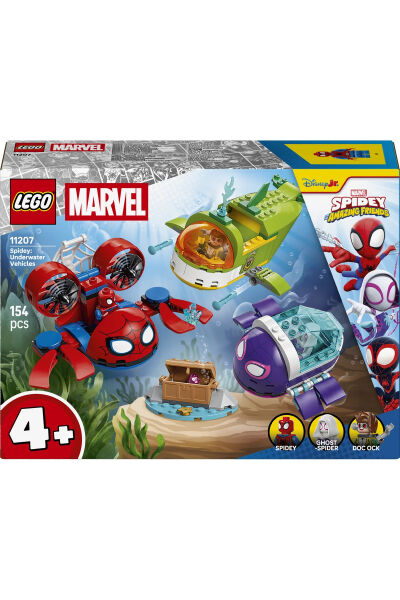 LEGO Marvel Spidey Su Altı Araçları 11207