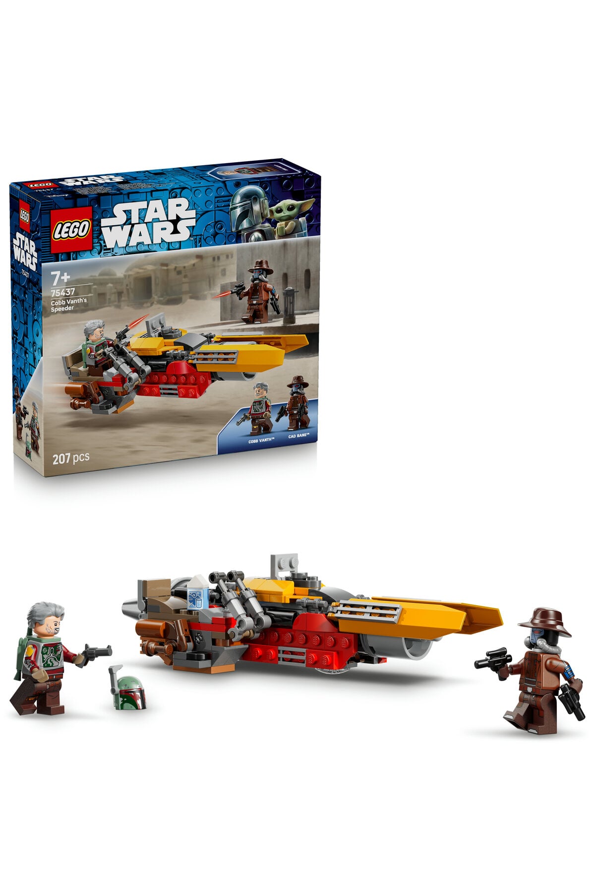 LEGO Star Wars The Mandalorian Cobb Vanth'ın Hız Motoru 75437