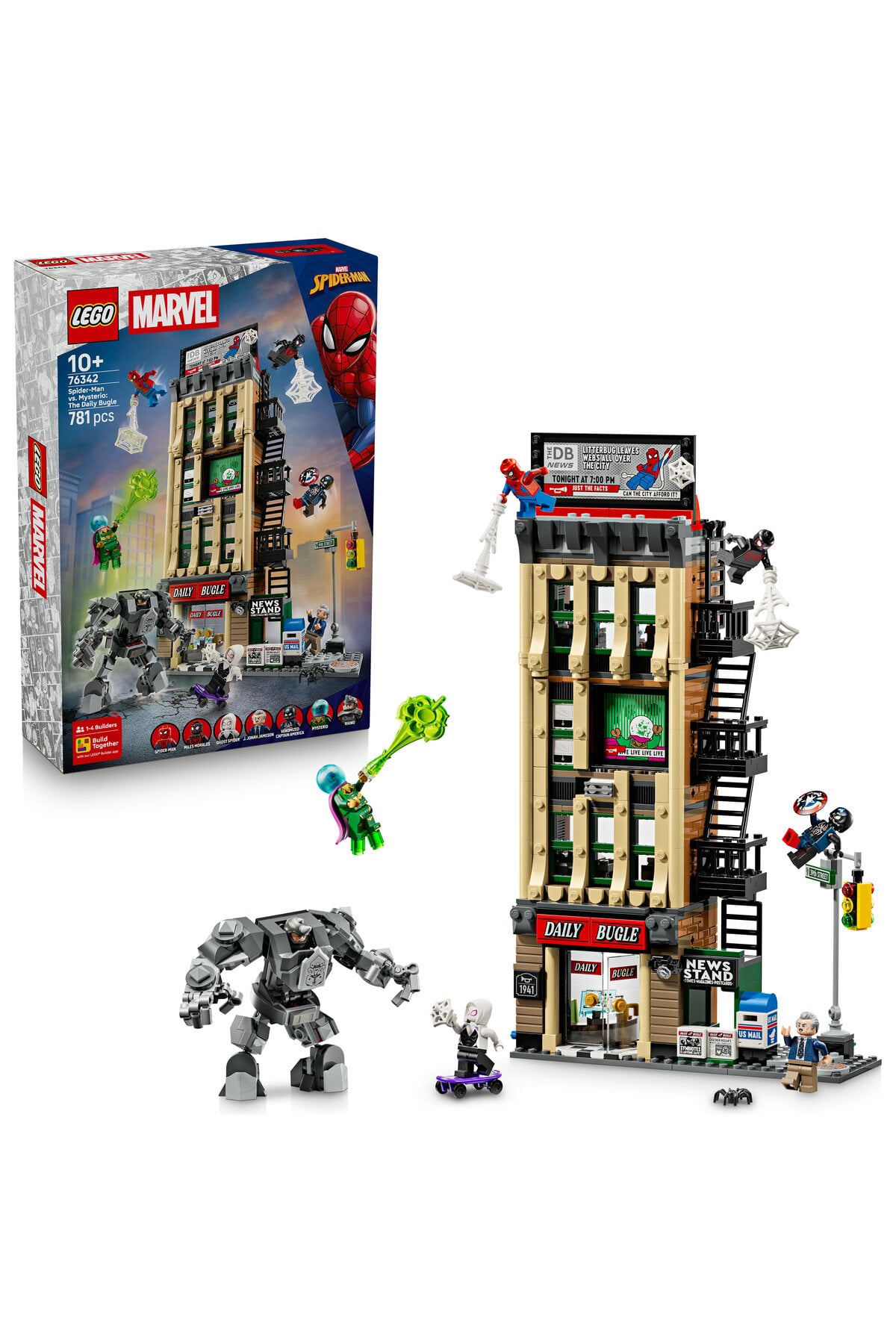 LEGO Marvel Örümcek Adam Mysterio'ya Karşı 76342