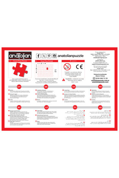 Anatolian Puzzle Sevimli Kız 260 Parça