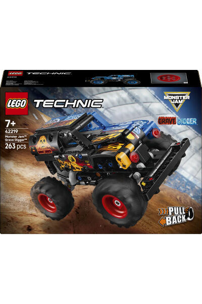 LEGO Technic Monster Jam Grave Digger Ateş ve Buz 42219