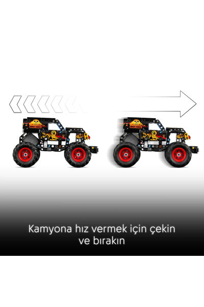 LEGO Technic Monster Jam Grave Digger Ateş ve Buz 42219