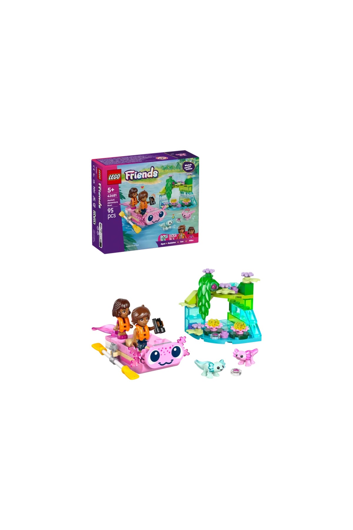 LEGO Friends Axolotl Macera Teknesi 42681