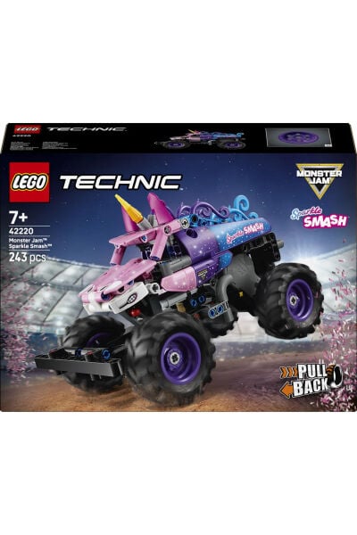 LEGO Technic Monster Jam Sparkle Smash Çek-Bırak Araba 42220