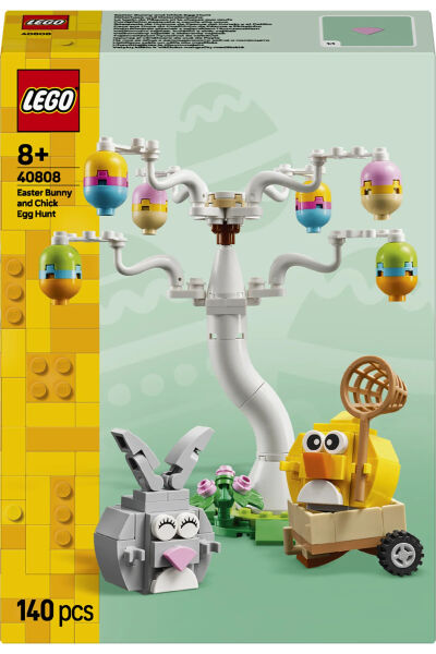 LEGO Iconic Paskalya Tavşanı ve Civcivin Yumurta Avı 40808