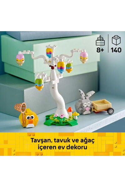 LEGO Iconic Paskalya Tavşanı ve Civcivin Yumurta Avı 40808