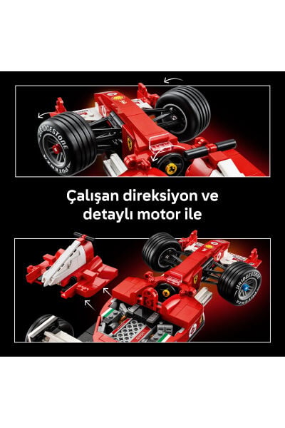 LEGO Icons Ferrari F2004 ve Michael Schumacher 11375