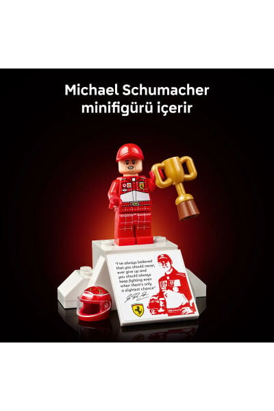 LEGO Icons Ferrari F2004 ve Michael Schumacher 11375