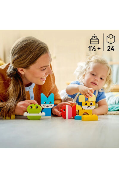 LEGO DUPLO Yaratıcı Sevimli Hayvanlar 3ü 1 Arada 10477