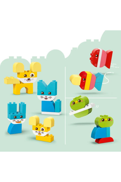 LEGO DUPLO Yaratıcı Sevimli Hayvanlar 3ü 1 Arada 10477