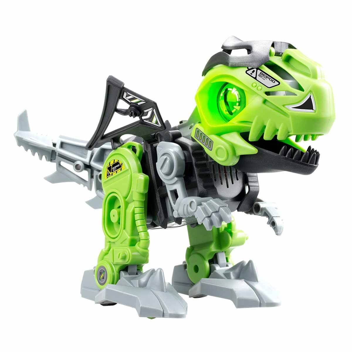 Biopod Cyberpunk Sesli Işıklı Hareketli Dino Robot