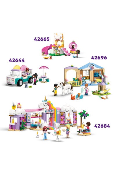LEGO Friends Tek Boynuzlu At Pasta Dağıtım Arabası 42675