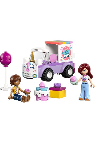 LEGO Friends Tek Boynuzlu At Pasta Dağıtım Arabası 42675