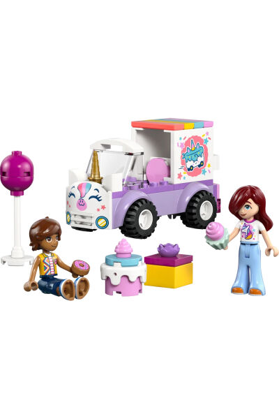 LEGO Friends Tek Boynuzlu At Pasta Dağıtım Arabası 42675