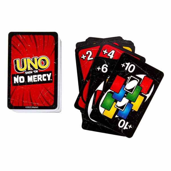 Mattel Uno No Mercy Kartlar