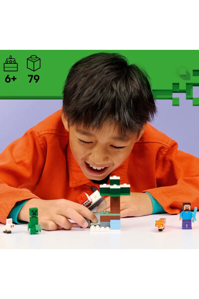 LEGO Minecraft Steve'in Tayga Macerası 21583