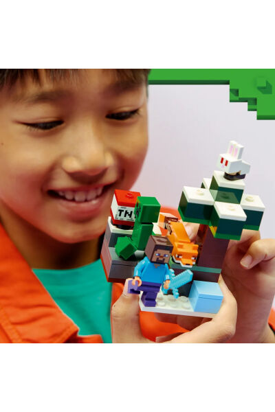 LEGO Minecraft Steve'in Tayga Macerası 21583