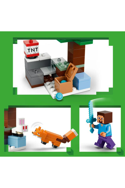 LEGO Minecraft Steve'in Tayga Macerası 21583