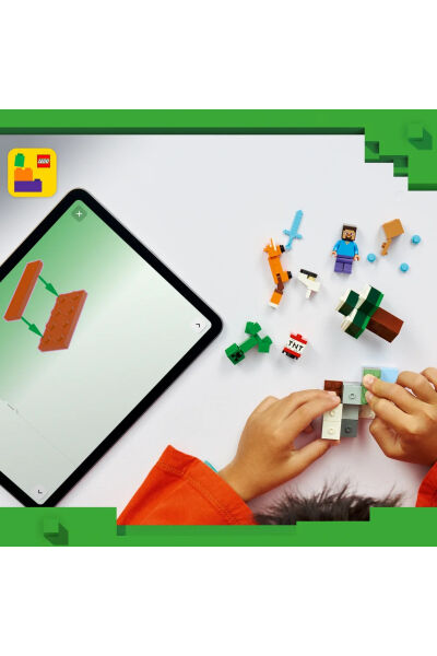 LEGO Minecraft Steve'in Tayga Macerası 21583