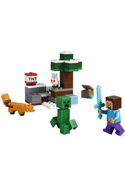 LEGO Minecraft Steve'in Tayga Macerası 21583