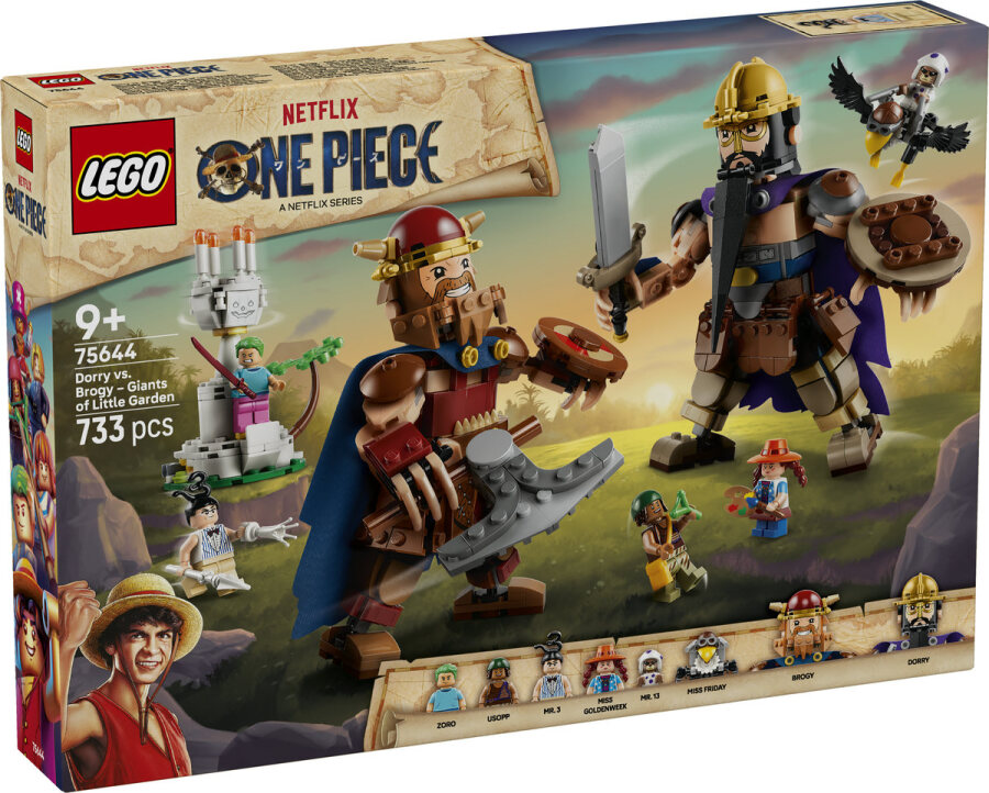 LEGO One Piece Little Garden Dorry, Broggy'e Karşı 75644