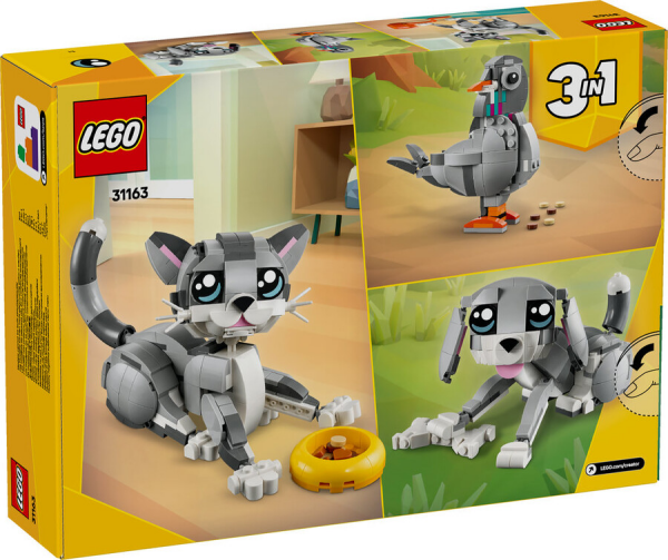 LEGO Creator 3'ü 1 Arada Oyunbaz Kedi 31163