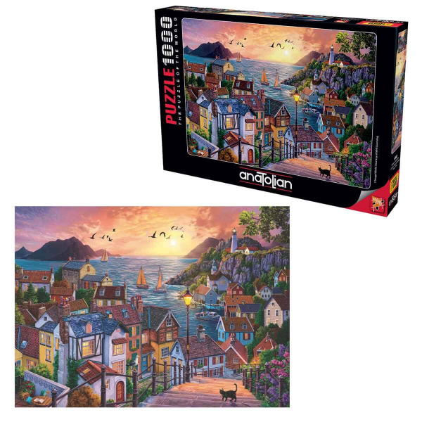 Anatolian Puzzle Sahilde Günbatımı 1000 Parça
