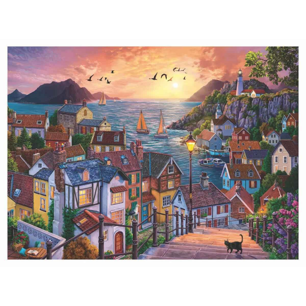 Anatolian Puzzle Sahilde Günbatımı 1000 Parça