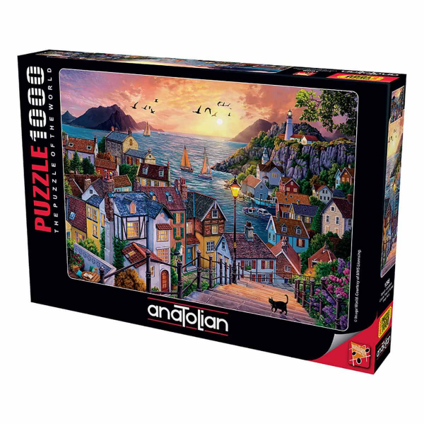 Anatolian Puzzle Sahilde Günbatımı 1000 Parça