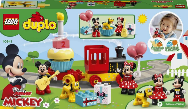 LEGO DUPLO Mickey ve Minnie Doğum Günü Treni 10941