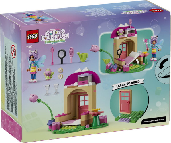 LEGO Gabby s Dollhouse Peri Kedinin Bahçe Evi 11212