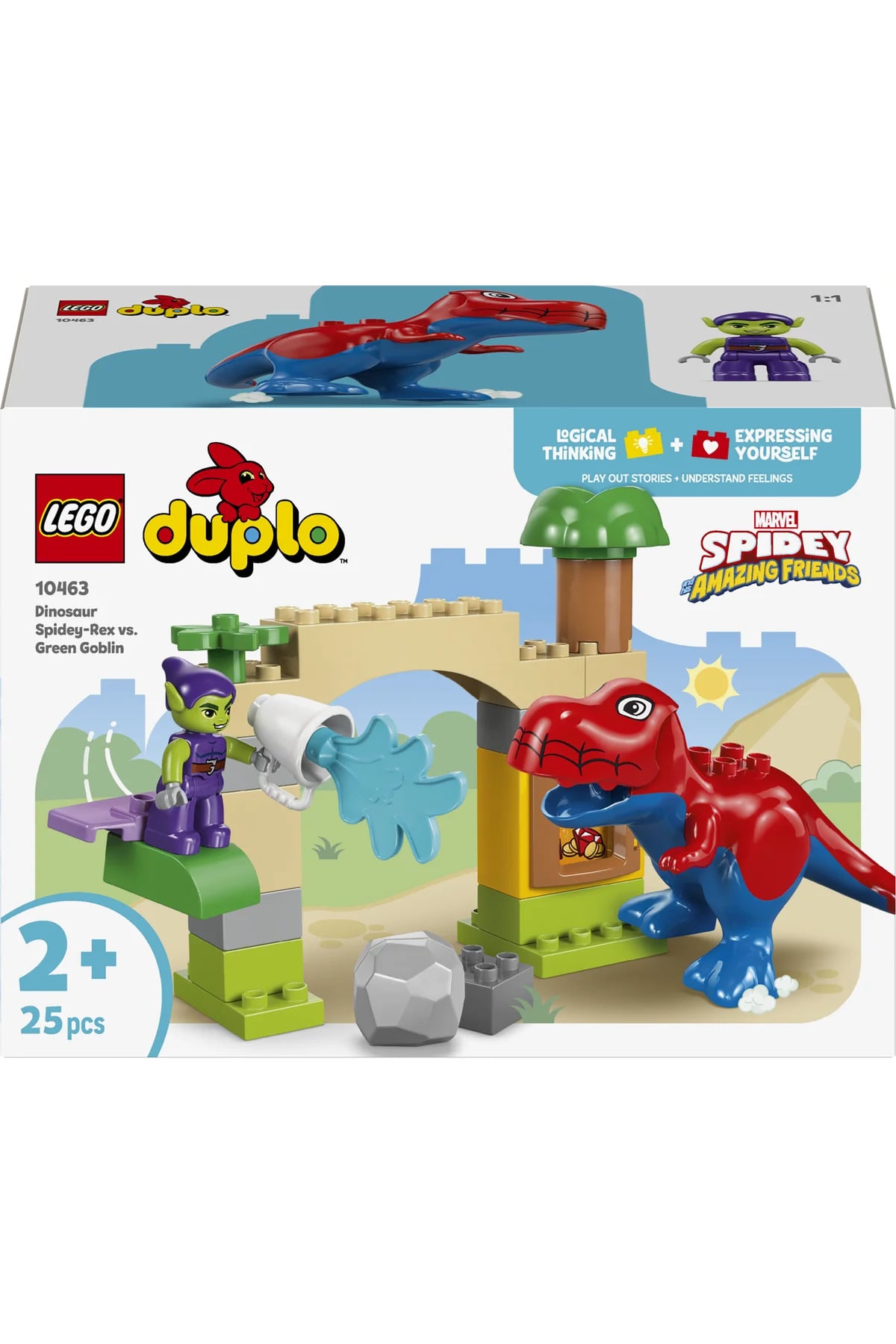 LEGO DUPLO Marvel Spidey-Rex Gobline Karşı 10463