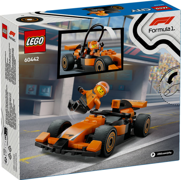 LEGO City Mclaren Yarış Arabalı F1 Sürücüsü 60442