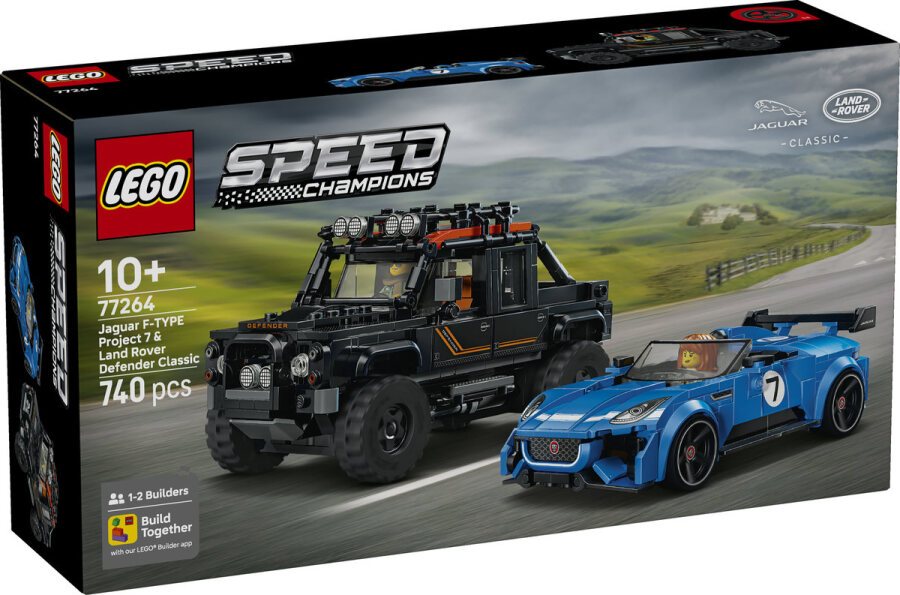 LEGO Speed Jaguar Project 7 ve Land Rover Defender 77264
