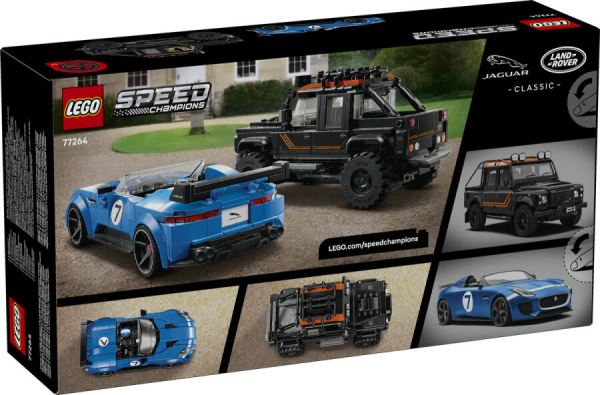 LEGO Speed Jaguar Project 7 ve Land Rover Defender 77264