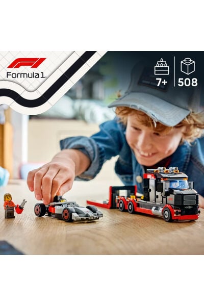 LEGO City Audi F1 Yarış Arabalı F1 Sergileme Kamyonu 60493