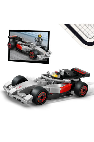 LEGO City Audi F1 Yarış Arabalı F1 Sergileme Kamyonu 60493