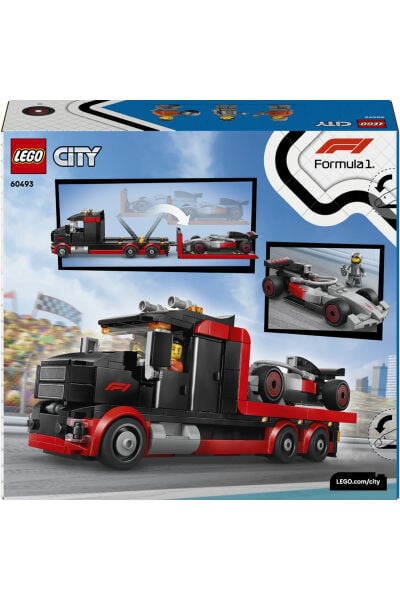LEGO City Audi F1 Yarış Arabalı F1 Sergileme Kamyonu 60493