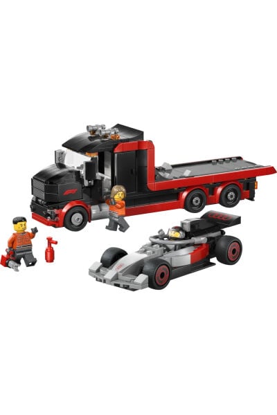 LEGO City Audi F1 Yarış Arabalı F1 Sergileme Kamyonu 60493
