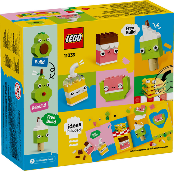 LEGO Classic Yaratıcı Yıyecek Arkadaşlar