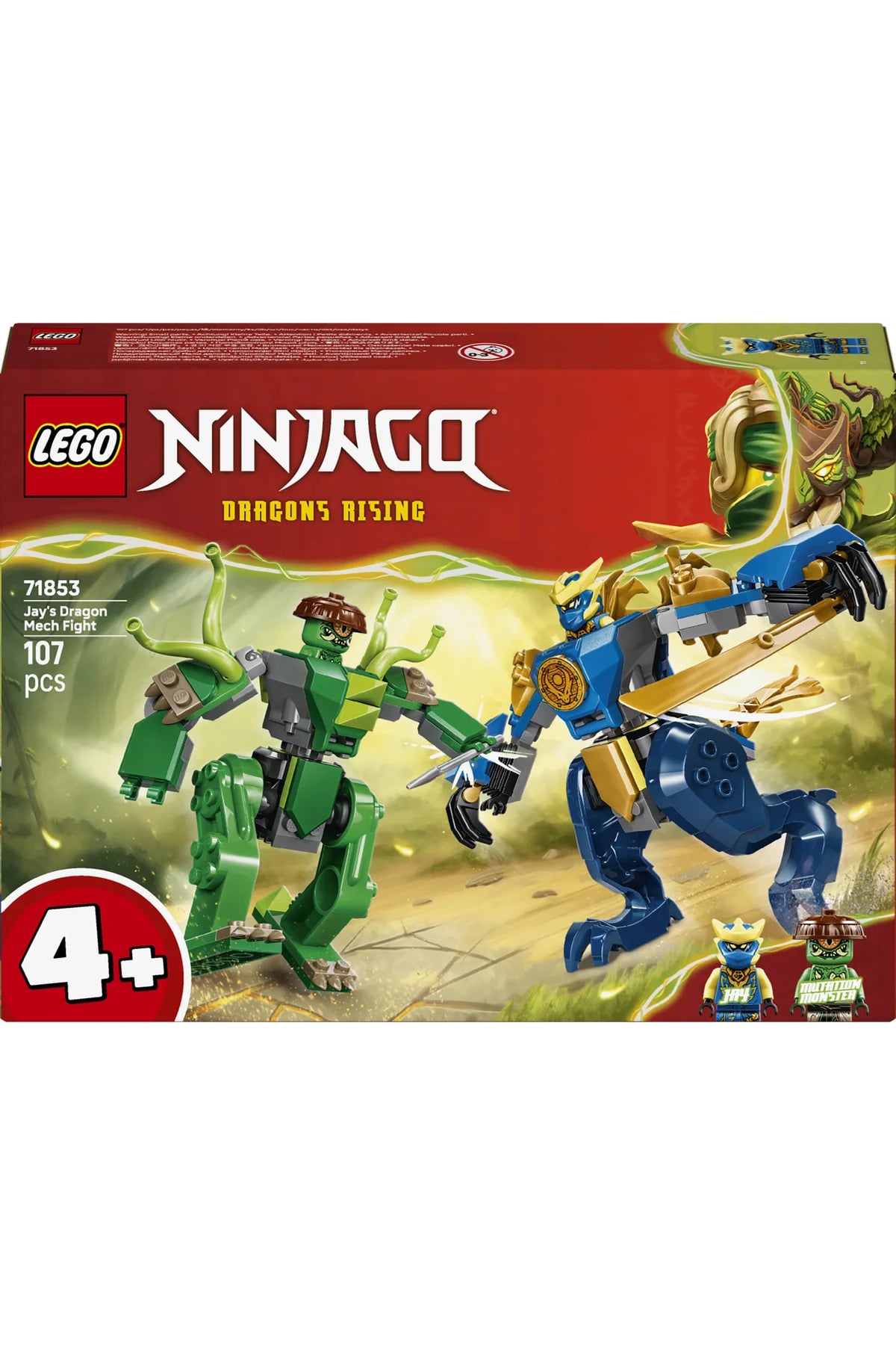 LEGO Ninjago Jay’in Ejderha Robotu Savaşı 71853
