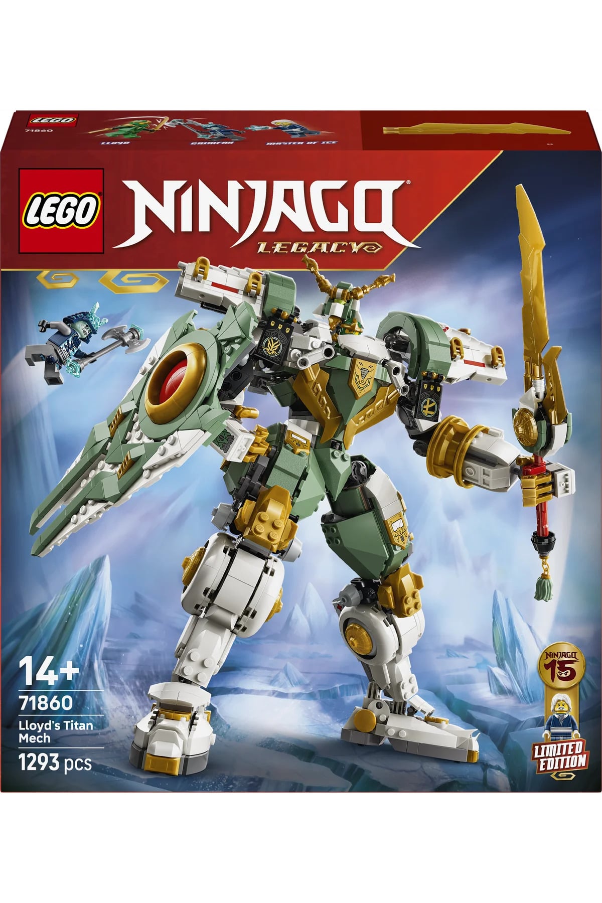 LEGO Ninjago Lloydun Titan Robotu 15. Yıl Dönümü 71860