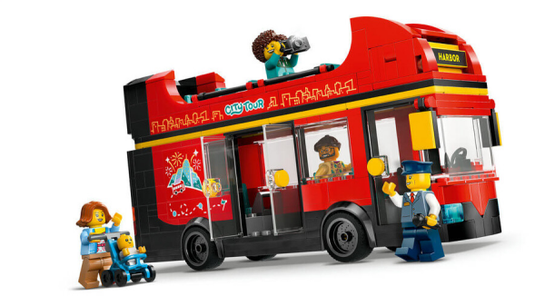 LEGO City Kırmızı İki Katlı Gezi Otobüsü 60407