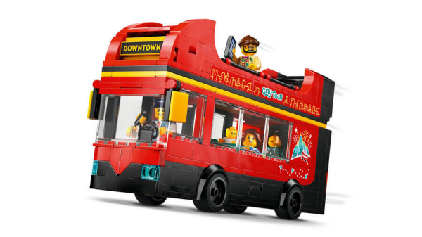 LEGO City Kırmızı İki Katlı Gezi Otobüsü 60407