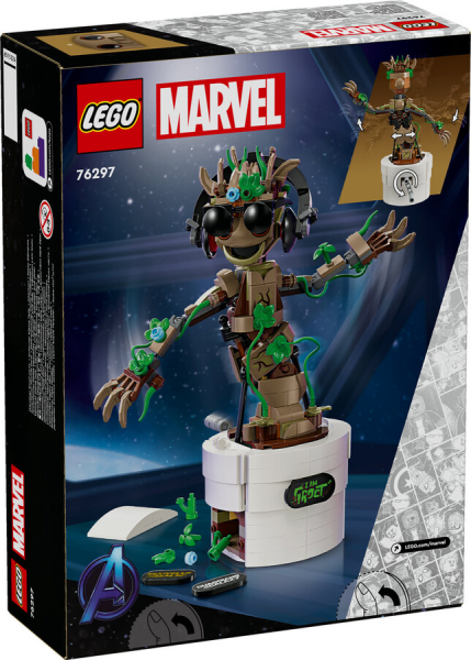 LEGO Marvel Dans Eden Groot 76297