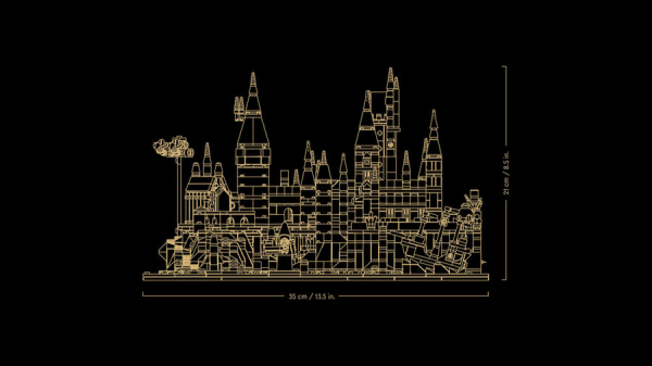 LEGO Harry Potter Hogwarts Şatosu ve Bahçesi 76419