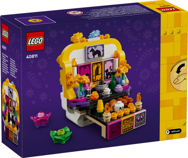 LEGO Ölüler Günü Sunağı Ölüler Günü Kafatası Modeli 40811
