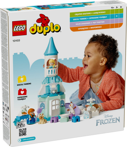 LEGO DUPLO Anna ve Elsa'nın Karlar Ülkesi Şato Partisi 10455