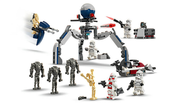LEGO Star Wars Klon Trooper ve Savaş Droidi Savaş Paketi 75372
