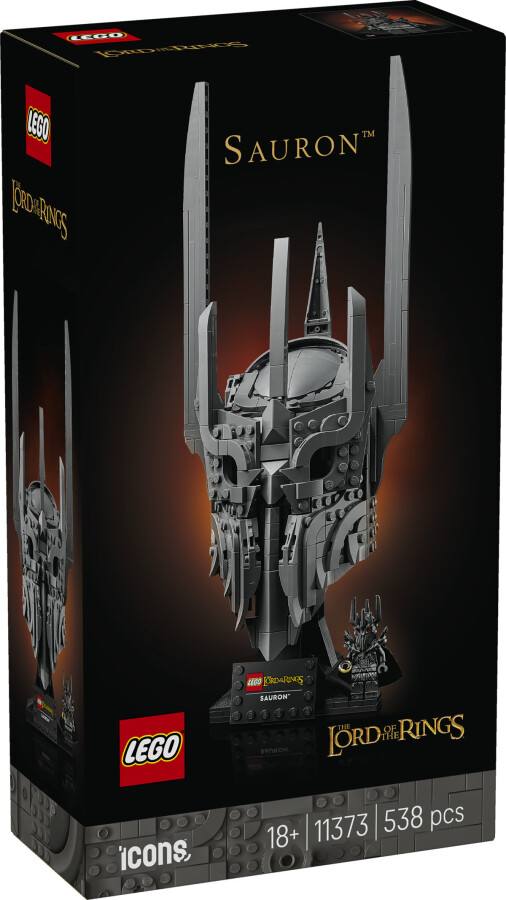 LEGO Icons Yüzüklerin Efendisi Sauron'un Miğferi 11373